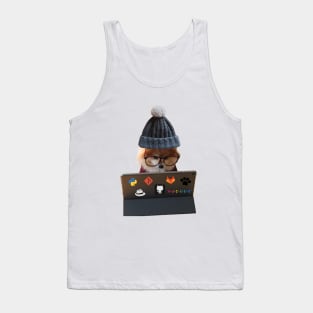 Hacker Dog Tank Top